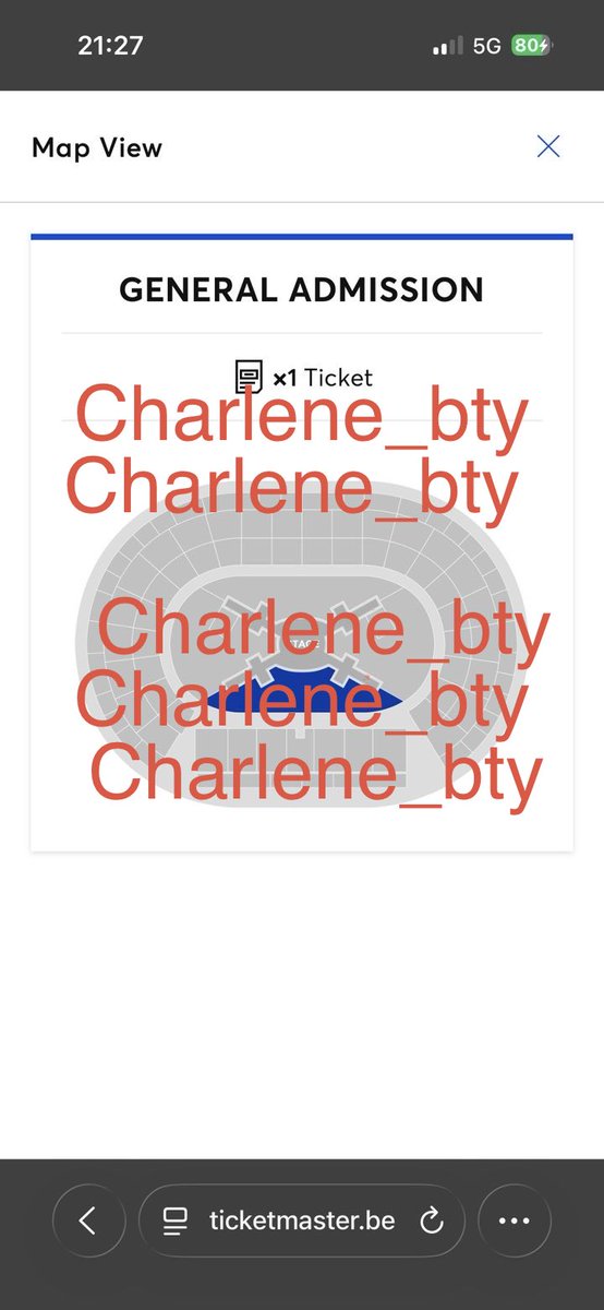 Charlene_BTY's tweet photo. WTT BTS BRUSSELS 
have : 2x standing floor D (n1)

Want : 2x seated : Bloc 3D / 3C / 4D,F,E / or 2E,D,C. 

Can do video call for the exchange 

#BTS_ARİRANG #875tickettrade 
@875tickets https://t.co/nxeTYxuQIG