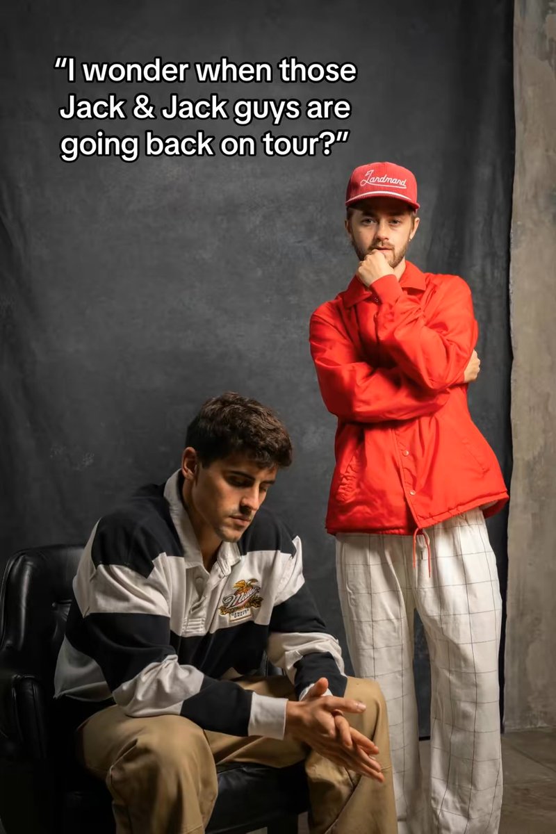 JackAndJack's tweet photo. November can't come soon enough 👀
new album rollout + new shows means It's gonna be a busy summer! (tix and VIP packages @ https://t.co/qvK23lhTmX ) https://t.co/dngrdeacGt