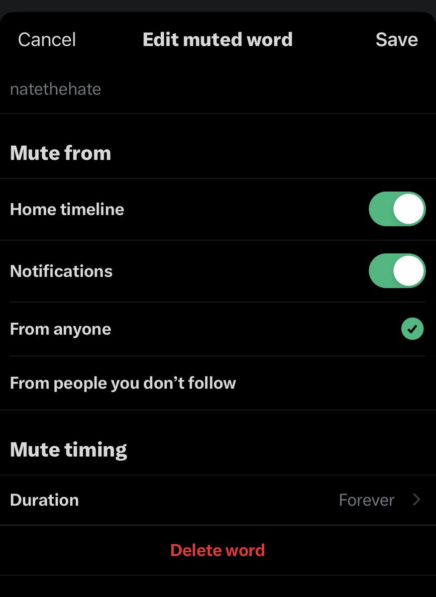 chloeboboe's tweet photo. New muted word just dropped https://t.co/SwVpmvONgL