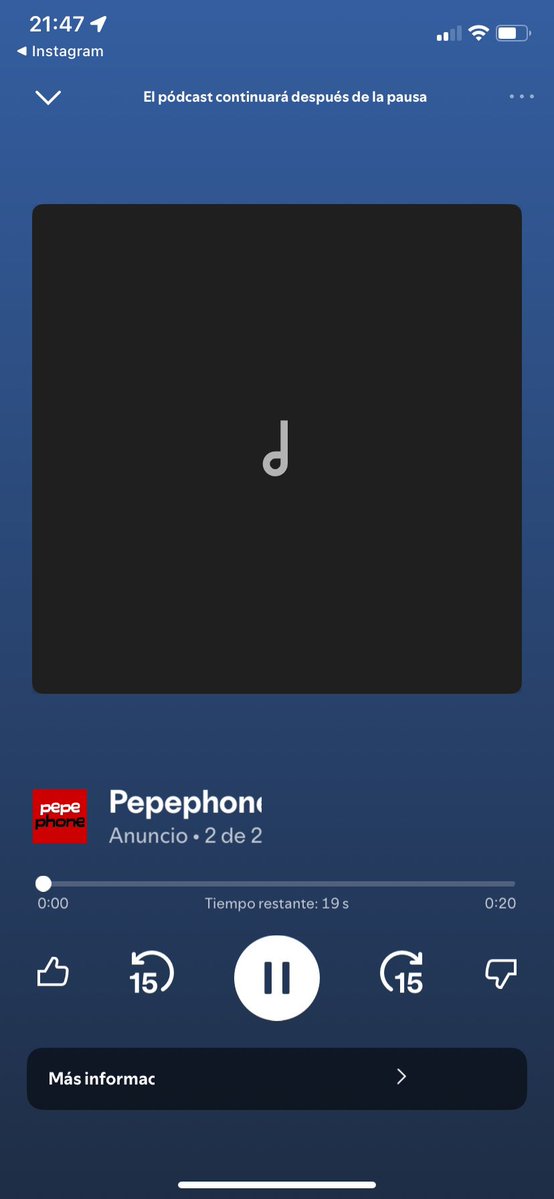 Alejandro_olom's tweet photo. @Spotify me podéis explicar como, teniendo una suscripción de pago sin anuncios, me saltan anuncios? https://t.co/XcEmiQzxpA