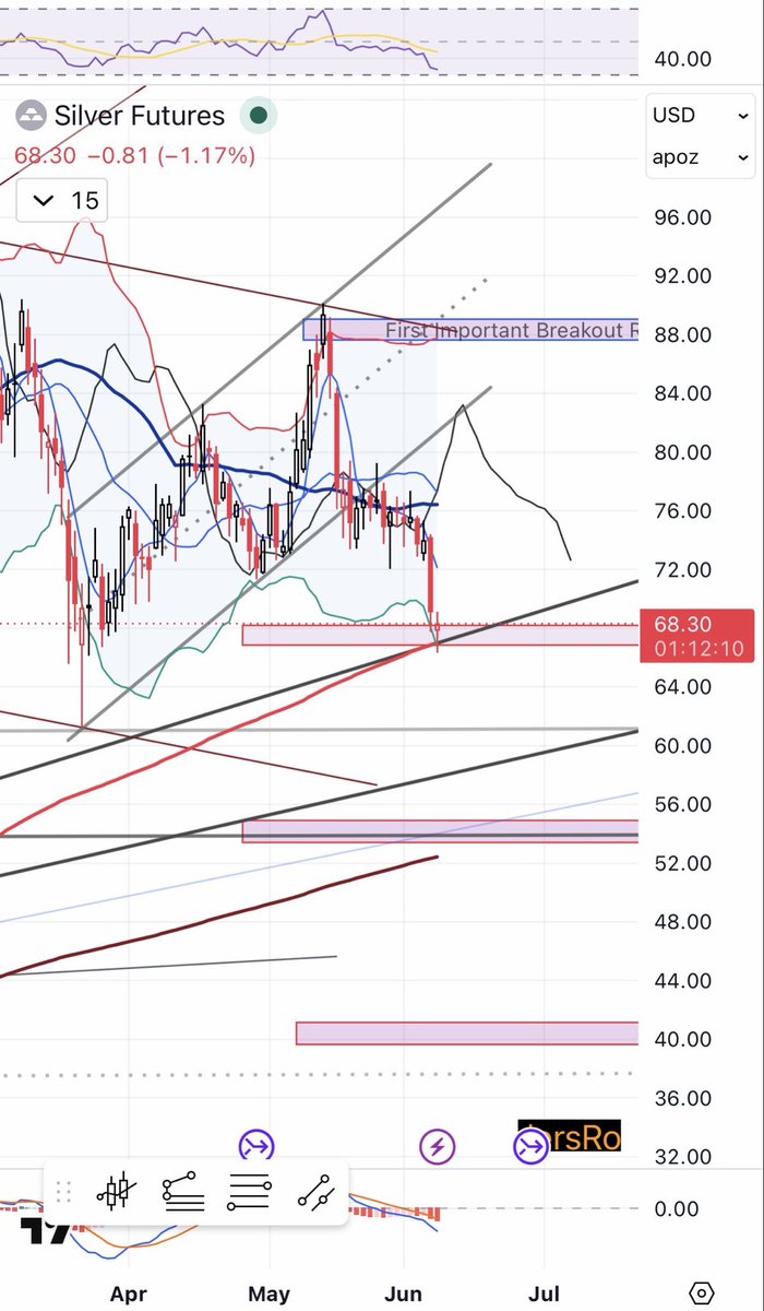 TheTraderRoom's tweet photo. #Silver is in bottoming formation imo

Those who think that it’s going back to 20-30s are sooo delusional!

If you haven’t started your physical hedge yet, it’s the time to start hedging.

I have added to my physical stack today https://t.co/P1BlxnZRxG
