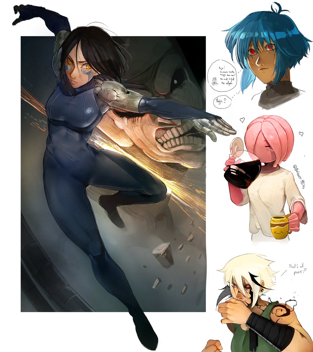 KosukeKurokami's tweet photo. Art compilation https://t.co/DGEbLN9r7H