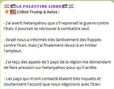 INFOSPLUS_Blog's tweet photo. Trump veut vraiment lâcher Netanyahou. https://t.co/TLigt2e3Ck