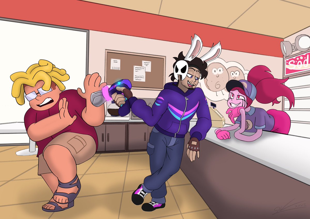iSketch_Smut's tweet photo. Gems x Spinel Comm for @GemsAndMayhem https://t.co/8rbvK22VZC
