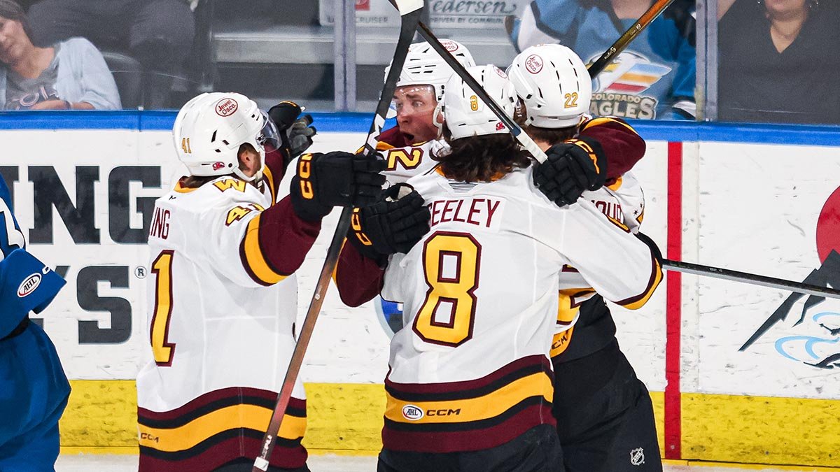 pwilliamsAHL's tweet photo. https://t.co/odKpb0Ou73 | On to Game 7, Wolves still have work to do

https://t.co/oohkHOkz1b https://t.co/CFErslVz58