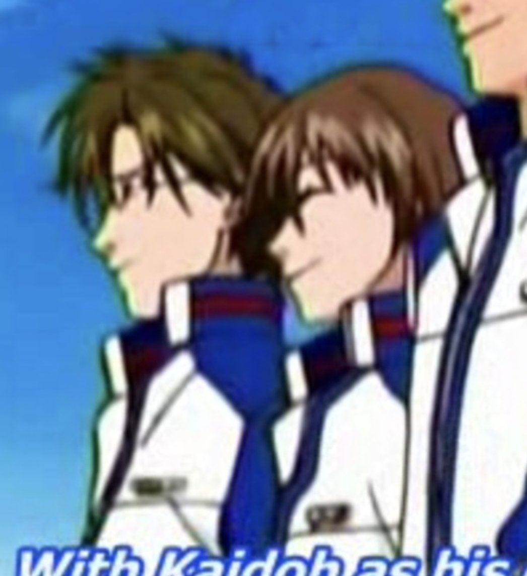 iiatre's tweet photo. -I have also noticed that tezuka and fuji always stand side by side ughhhh do you guys go out of your way to stand next to each other???or do you unconsiously gravitate in each other's personal space???either way i need to put them in the blender https://t.co/mxZZS7Mbdr