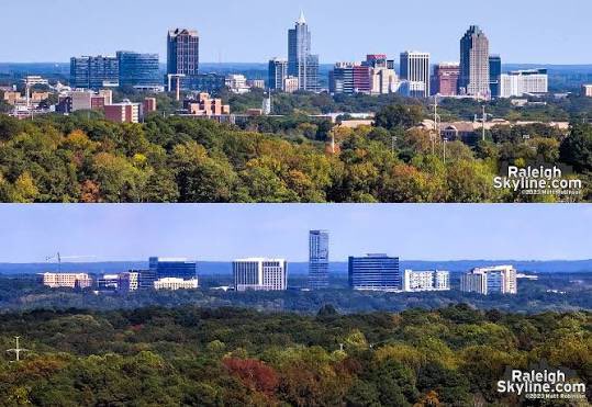StatisticUrban's tweet photo. From 2024-2025, the state that received the most net domestic American movers, in raw terms, was North Carolina. That’s pretty remarkable considering how much smaller the state is than TX and FL.

From 2000 to 2025, Wake County, home to Raleigh, literally doubled in size. https://t.co/dH8K2rGjob