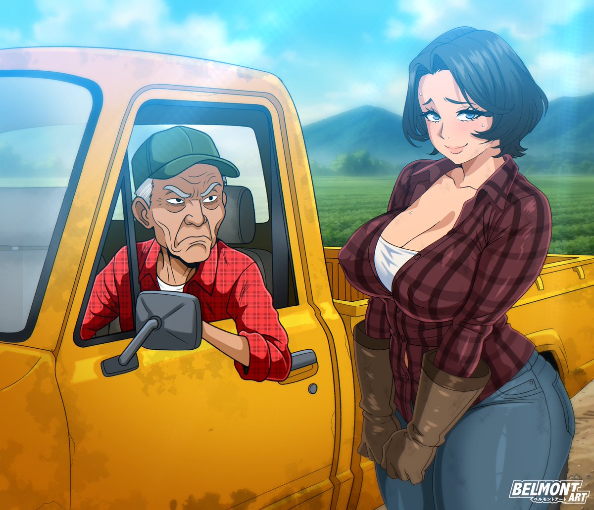 belmontart3's tweet photo. June 3rd preview!  

Farm Wife and BossNTR. 

Links:
https://t.co/6h6f0fCV1k https://t.co/BHY87SB7L4