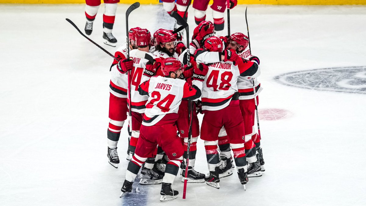 Canes's tweet photo. A group of best friends going for the Cup https://t.co/Tkrkv3o5TY