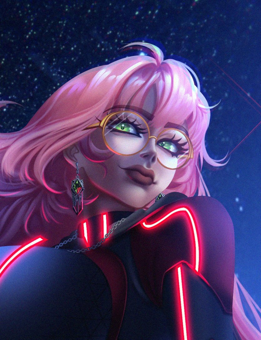 mariaartstudio's tweet photo. ----- The Night City's Knight! 🌃✨⚔️

Commissioned Artwork for @Lokj95917941 ! #digitalart https://t.co/mBnXxsuzaK