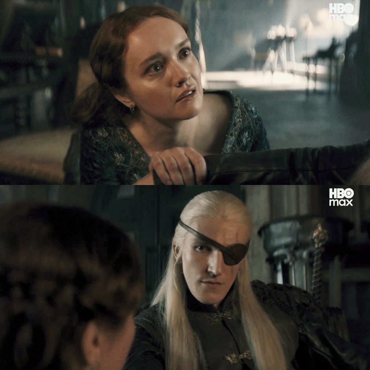 rhaenicentfiles's tweet photo. Olivia Cooke on Alicent in S3:

“I think she’s just focused on her and Helaena’s survival and I think she just wants to run away from Aegon and Aemond, I mean especially Aemond. Very murderous, very scary, very unpredictable.” https://t.co/Nc2L9wFw1g