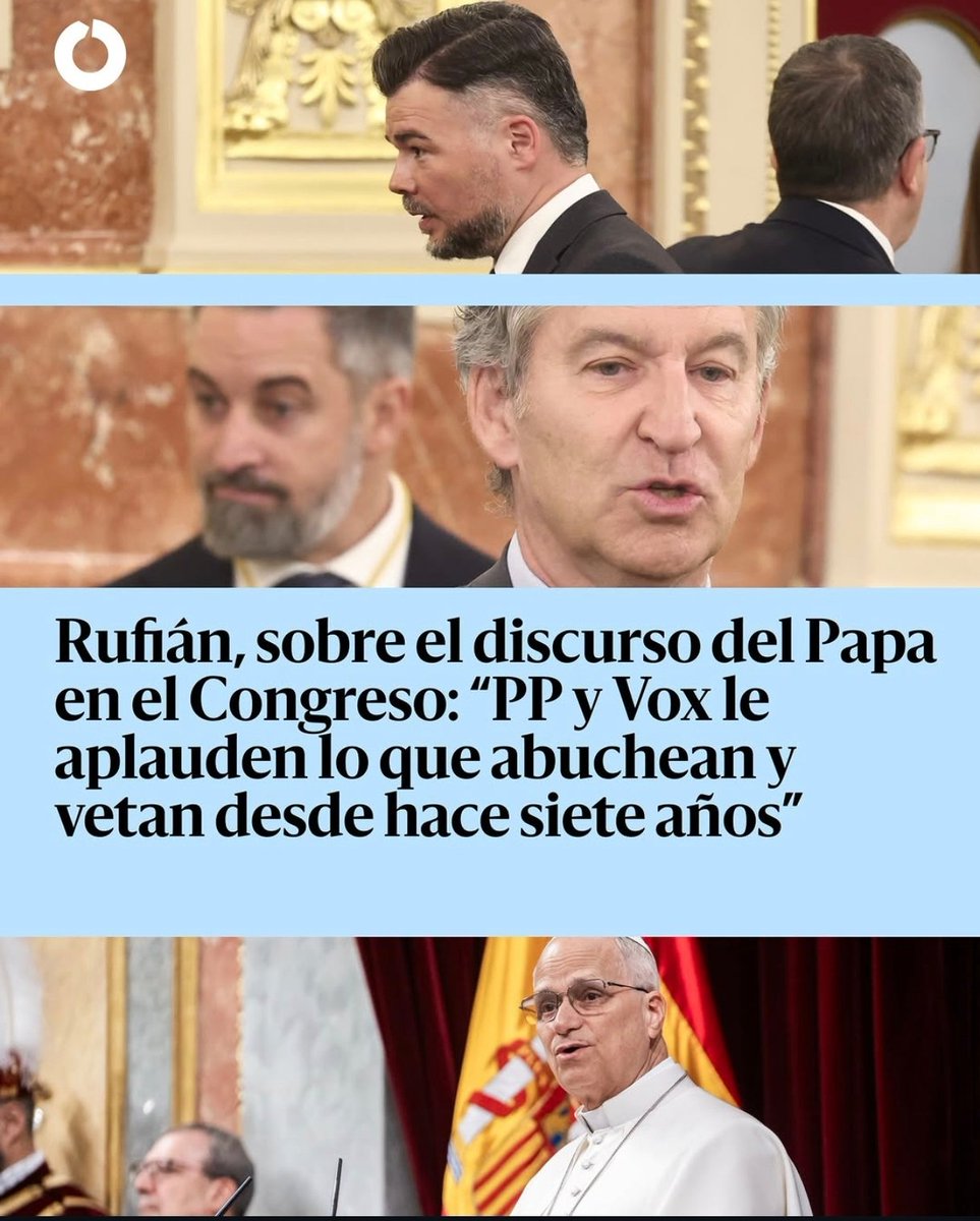 Levad80's tweet photo. @javiernegre10 @Santi_ABASCAL Ja ja se ha meado sobre vosotros y aún así le habéis tenido que aplaudir como focas https://t.co/TkmbtZHjuU