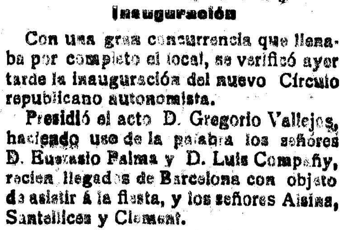 Postiguet_alc's tweet photo. Un jove Lluís Companys, militant a principis de segle de Solidaritat Catalana, va anar a Alacant a inaugurar el local dels solidaris alacantins partidaris de Nicolau Salmerón. https://t.co/N5x5HSdHNa