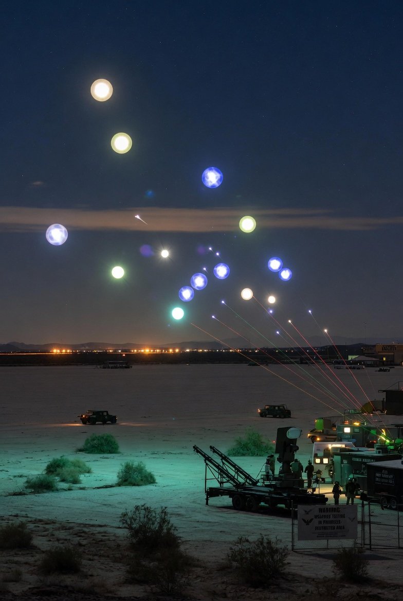 overclassifiedx's tweet photo. 🚨🇺🇸 UAP ARMAGEDDON AT CHINA LAKE? NAVY WEAPONS BASE OVERRUN BY NON HUMAN CRAFT RIGHT NOW! 🛸🔥

Explosive new claims from investigative journalist Ross Coulthart in the latest Reality Check Q&A episode : Naval Air Weapons Station China Lake, a critical U.S. military testing site in California, is currently being swarmed by UAPs, severely disrupting weapons testing programs.

Coulthart, citing multiple intelligence sources including security personnel, reports it's "a huge problem" hindering operations, with beliefs that craft have been brought down there. 

This ties directly into his discussion of a compartmentalized "legacy UAP program" achieving major breakthroughs in propulsion and energy (echoing Eric Weinstein’s “Manhattan Project 2.0” hypothesis), but crippled by secrecy.

China Lake has long been linked to UAP activity, with historical sightings, photos analyzed by experts, and its role in advanced weapons development near restricted desert airspace. 

The timing is electric, just days before the June 9, 2026 Disclosure Foundation event at the Capitol featuring David Grusch and UAP Caucus members.

If NHI/UAPs are actively interfering at a premier U.S. weapons lab, possibly responding to reverse engineering efforts or signaling dominance, this could signal escalating interdimensional or extraterrestrial engagement amid the push for disclosure.

Are they protecting their tech? Monitoring humanity's war machine? Or forcing the hand of legacy programs holding biologics and craft? With whistleblower amnesty talks heating up and Trump era signals, full transparency feels closer than ever, or a controlled limited hangout to manage panic.

What’s happening at China Lake is no coincidence.