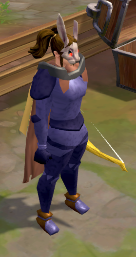 MYZ_Media's tweet photo. Ok @Jagex I don't complain much about the game, but with rework I was hoping this was fixed but its not. So I beg you can we please fix the clan cape on the female characters! I wanna wear clan cape but this neck thing is terrible, just copy and paste the male version. PLZ &amp; TY. https://t.co/GpV6AedQ7m