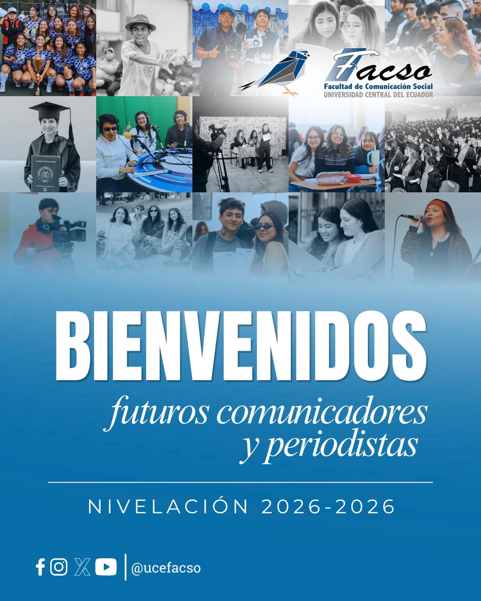 ucefacso's tweet photo. Empezamos un nuevo periodo académico para Nivelación.
#YoCrezoEnLaFacso https://t.co/WX7OL6BZWZ