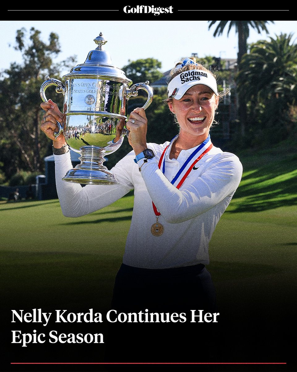 GolfDigest's tweet photo. Breaking down Nelly Korda's epic win at the U.S. Women’s Open. 🏆

Watch here: https://t.co/FwZHsT3f1w https://t.co/E70JsC5Xz4