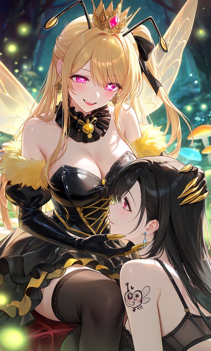 BartenderrTifa's tweet photo. After showing my desire to assist the superior bees, @BeeQueenMelissa summoned me to her throne. It was there that I witnessed her rare combination of flawless beauty and genuine kindness. It was decided I would be allowed to present my services to any bee that wanted them. https://t.co/O7VKpMvMkg
