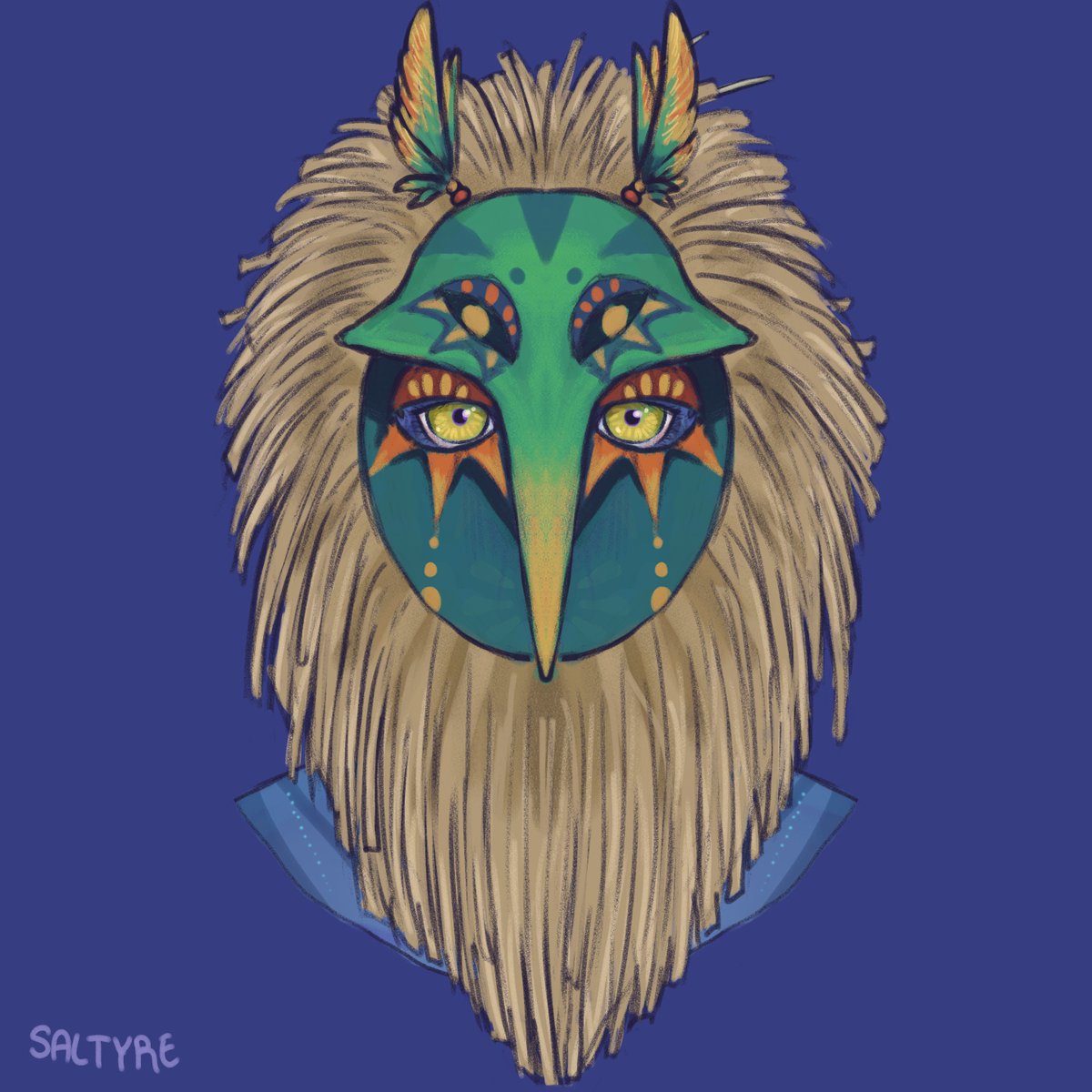 SaltyreArt's tweet photo. Still so many masks to go https://t.co/QNU0uJarrP