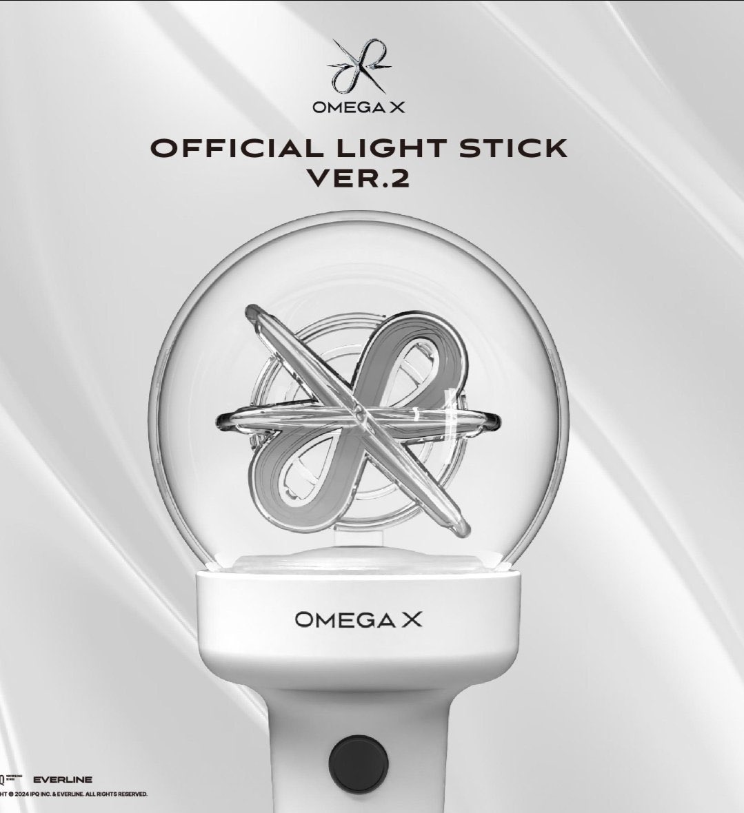 grace_kytty's tweet photo. *This isn't hate for the guys, I'm not blaming the guys, I'm blaming the company (CONTI inc)*

they have the same name as the Omega X sub unit? (but reversed) And it's practically the same logo without the infinity symbol? (It's more obvious when you see the Omega X lightstick?) https://t.co/ikIach9G3U