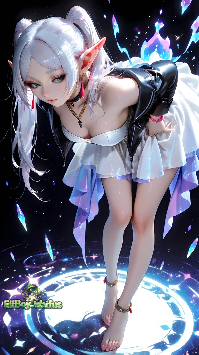 ElfBoy_Waifus's tweet photo. Frieren · Celestial Style ✨

“No sé qué brilla más… ¿Frieren o las estrellas? ✨”

SFW. Ilustración generada por IA con SeaArt. Sin desnudez. Sin intención sugerente.

#Frieren #SousouNoFrieren #AnimeArt #SeaArt #SFW https://t.co/EKSubC7ksr