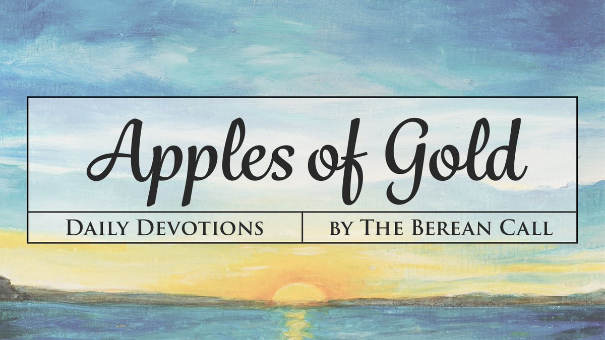 TheBereanCall's tweet photo. Apples of Gold - June 21
Concerning the phrase “ye are gods” from Psalm 82, the individuals written of are those rulers of the earth whom God has ordained to rule. This accords with Romans 13:1–2, where the earthly authorities are identified as higher powers “ordained of God. Whosoever therefore resisteth the power, resisteth the ordinance of God. . . .” Clearly, God has placed into positions of power (Psalm 75:6–7) fallible men who will enforce the law and enable others to live in as much safety and peace as this world offers. As fallible men, many of them begin to take their authority as an excuse for considering themselves higher or better than others (i.e., as “gods”). God in turn brings them back to earth by pointing out the sure judgment that will come to them, “But ye shall die like men, and fall like one of the princes” (Psalm 82:7). —TBC

"I have said, Ye are gods; and all of you are children of the most High. But ye shall die like men, and fall like one of the princes." —Psalm 82:6–7
https://t.co/keQ4ww6Ft8