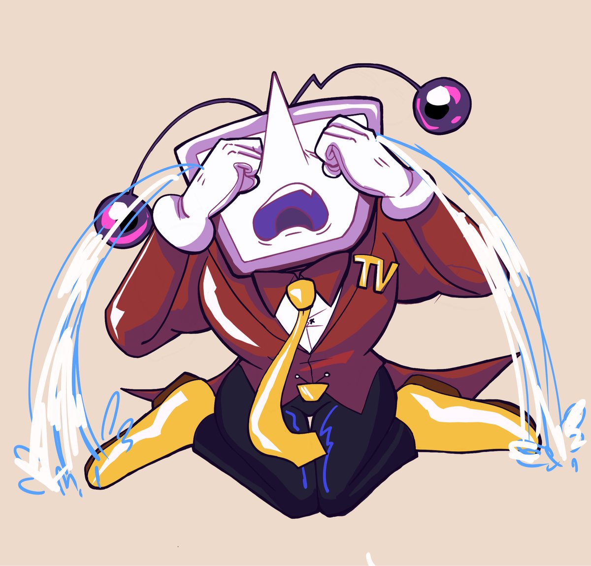 mijucats's tweet photo. He's so moeful it makes me sick #tenna #deltarune https://t.co/qfYBycwyE3