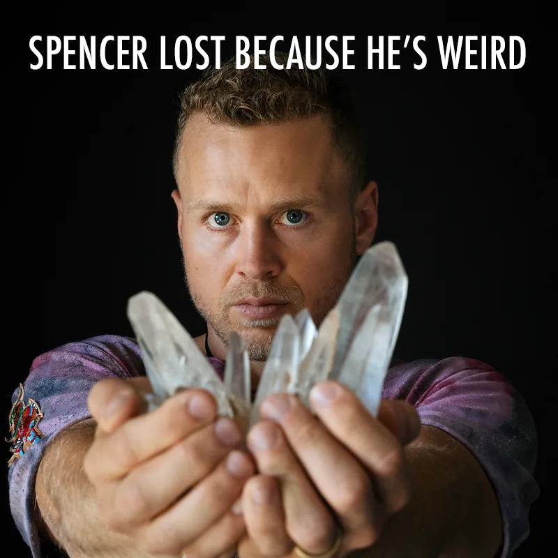 l3g4l_com's tweet photo. Spencer Pratt lost because he's weird. https://t.co/Nvie1C3zhy