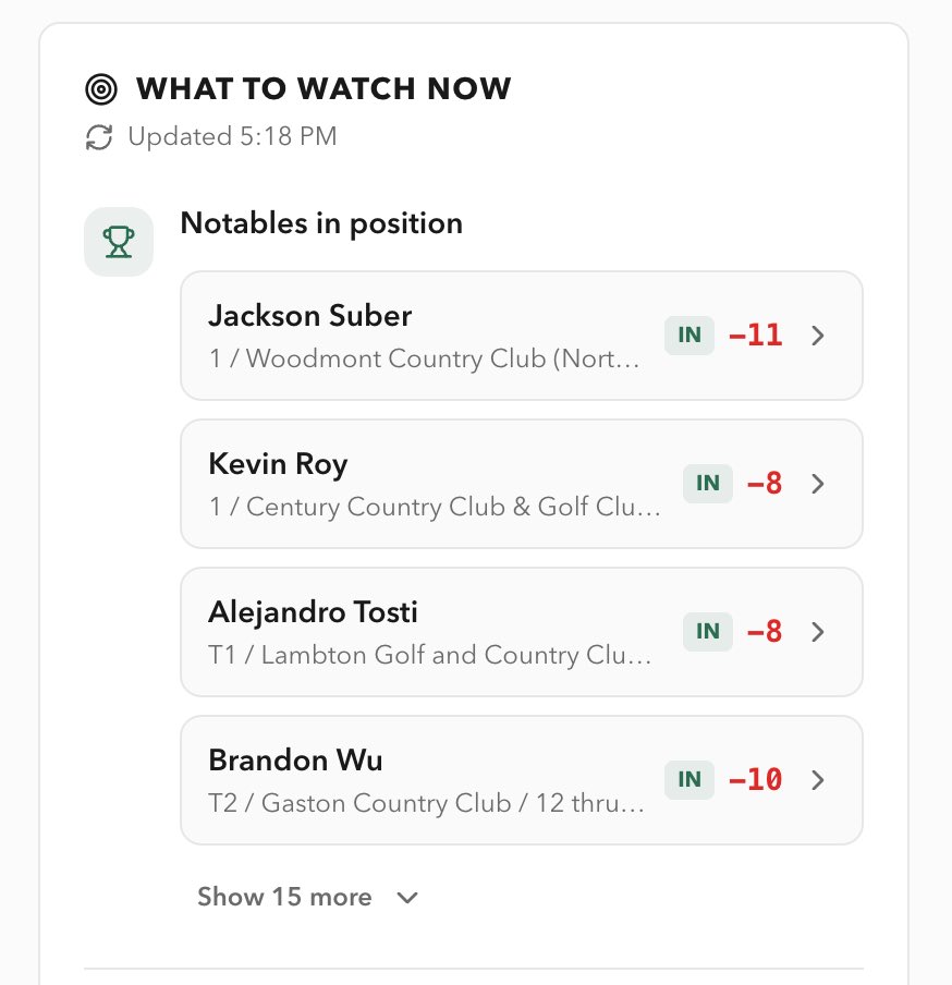 acaseofthegolf1's tweet photo. The USGA can call me for Tylers number. 

But until then, if you want a proper way to watch leaderboards online, then we got it for you.  

Truly kicks ass.  

https://t.co/WMxEA1YUKl https://t.co/cB07bnB7UB