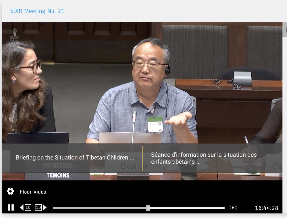 tibetaction's tweet photo. HAPPENING NOW! Watch the Canadian Parliament's Subcommittee on International Human Rights hearing on colonial boarding schools and China's new ethnic erasure law in Ottawa with @lhadon, @jltib88, Chemi Lhamo + speakers from @SaveTibetOrg + @TibetWatch  
https://t.co/wfZJB6NUDM https://t.co/evDYYsTEKL