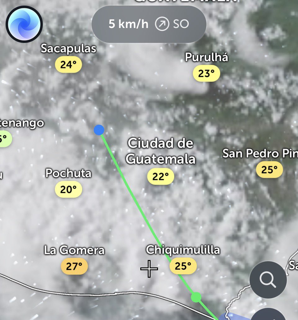 flash_newssss's tweet photo. @ClimaenGuate Cambio de trayectoria https://t.co/oblmTrIYJr