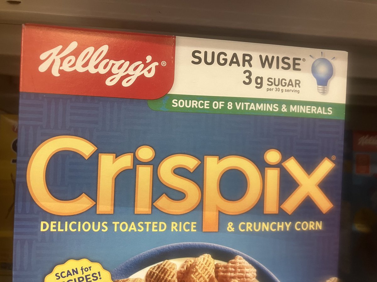Tankbro11's tweet photo. @KelloggsUS I Found Crispix Cereal https://t.co/NcmevsN9d0