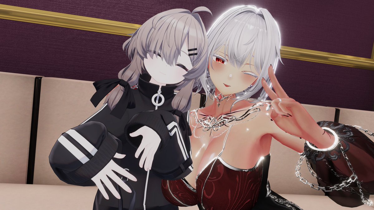 grixis_RBU's tweet photo. きのうのはなきゅ～！
今日もインスタンス満員の大盛況でしたわね！
めちゃ賑やかで楽しかった～！！！
本日もご来店いただきありがとうございました～！
次回は6/14の日曜日！
ぜひいらしてくださ～い！
 #VRC_87Q https://t.co/67QfGaQzDl
