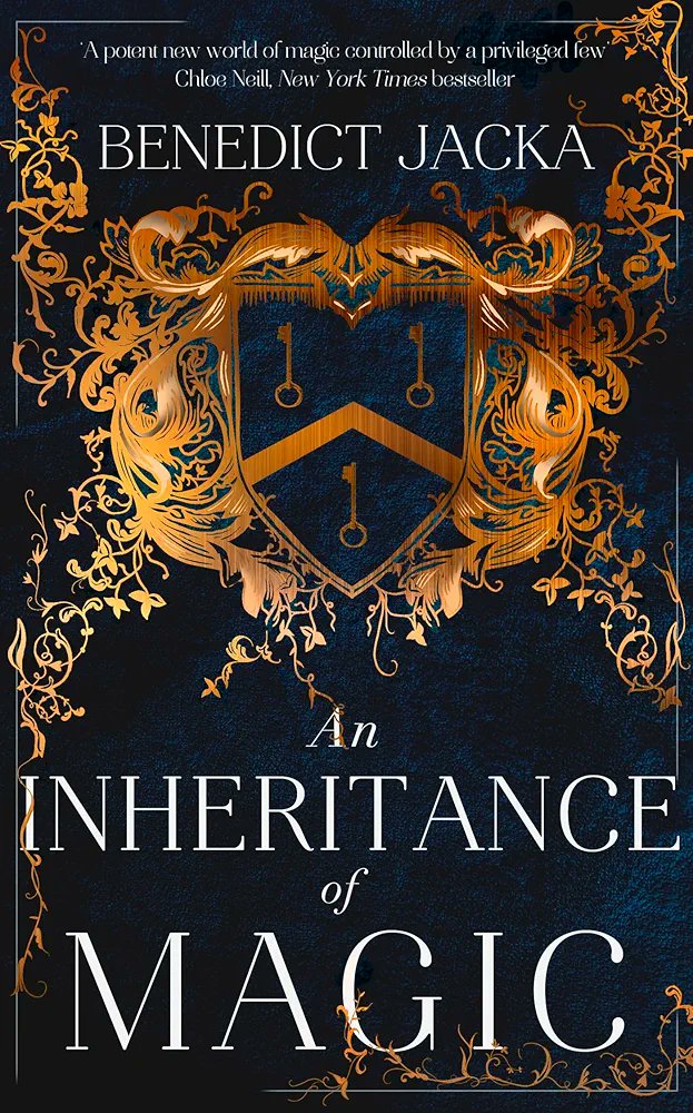 BoostUnit13787's tweet photo. @ZooRefused 
You are a JKK fan that can somehow read. This means I can recommend you books: 
An Inheritance of Magic

A power system that is 98% capitalism by volume and the natural consequences thereof. https://t.co/gEeyV6ObtX