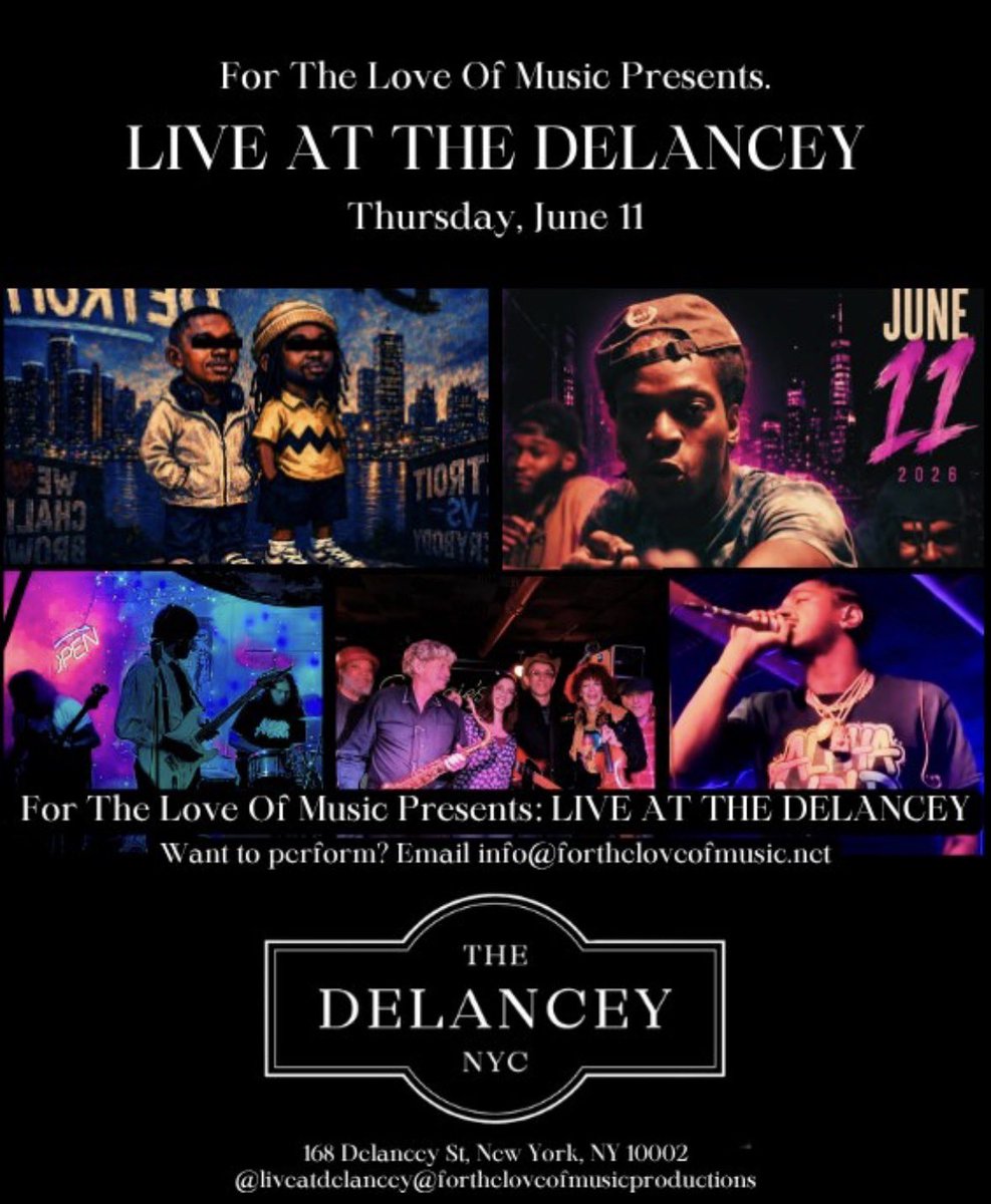 CKooliente's tweet photo. #NEWYORKCITY #NYC June 11th We @ The Delancey For CHALIEBrown Live Tickets 🎫 Available @ https://t.co/6iDBiJ7Vn5 grab yours now 10$ Stream GETTIN JIGGY My New Single  On All DSPs this is heating up the summer I’m half way finished the new album 💿 it’s a #JIGGYSUMMER https://t.co/PB23OpYbed