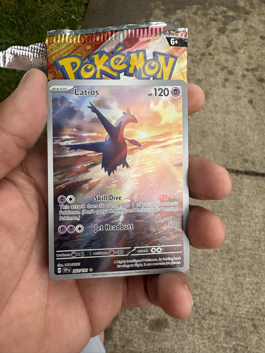 BlackJack_calls's tweet photo. One pack snipe! 

We giving this giveaway 

Let’s bring some positivity and not the negativity 

Comment your favorite Pokemon 
Tag a friend 
Like 
Retweet 

Winner tomorrow morning https://t.co/thrZtyLQv5