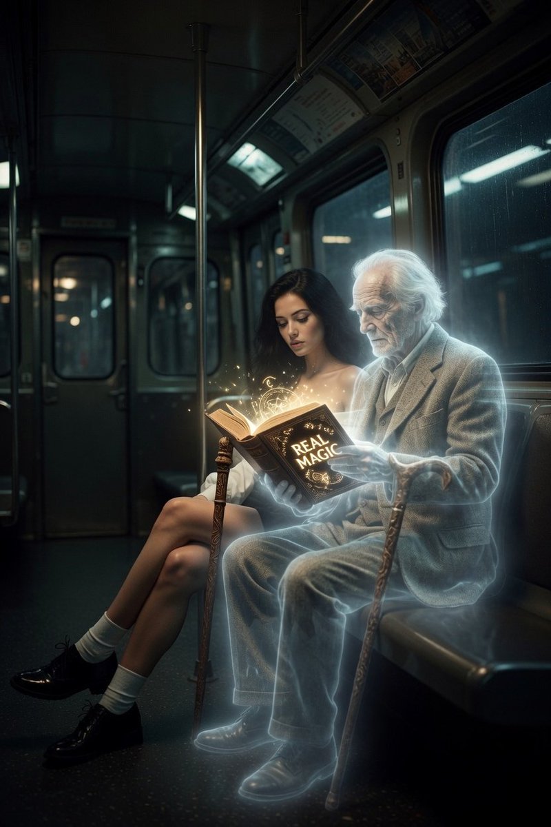 Photoartistx's tweet photo. Subway 3am.
#aimagic #grokimagine #studentlearning https://t.co/akXOHe0MfS