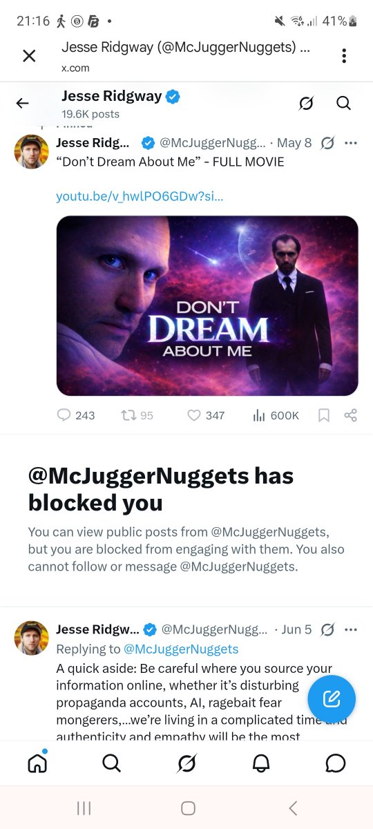 thomasd27303281's tweet photo. @Charlotte_April He doesn't like being  called out https://t.co/6BsAJxglqC