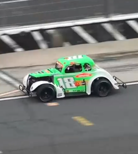 STaranto92's tweet photo. Tonight is the first night of the Summer Shootout at Charlotte Motor Speedway for Legends cars, Bandaleros, etc.

Among the notables in the field: Brexton Busch, the 11 year old son of Kyle Busch. He was just out on track in qualifying a moment ago. Good to see. https://t.co/iLgoZIfn7k