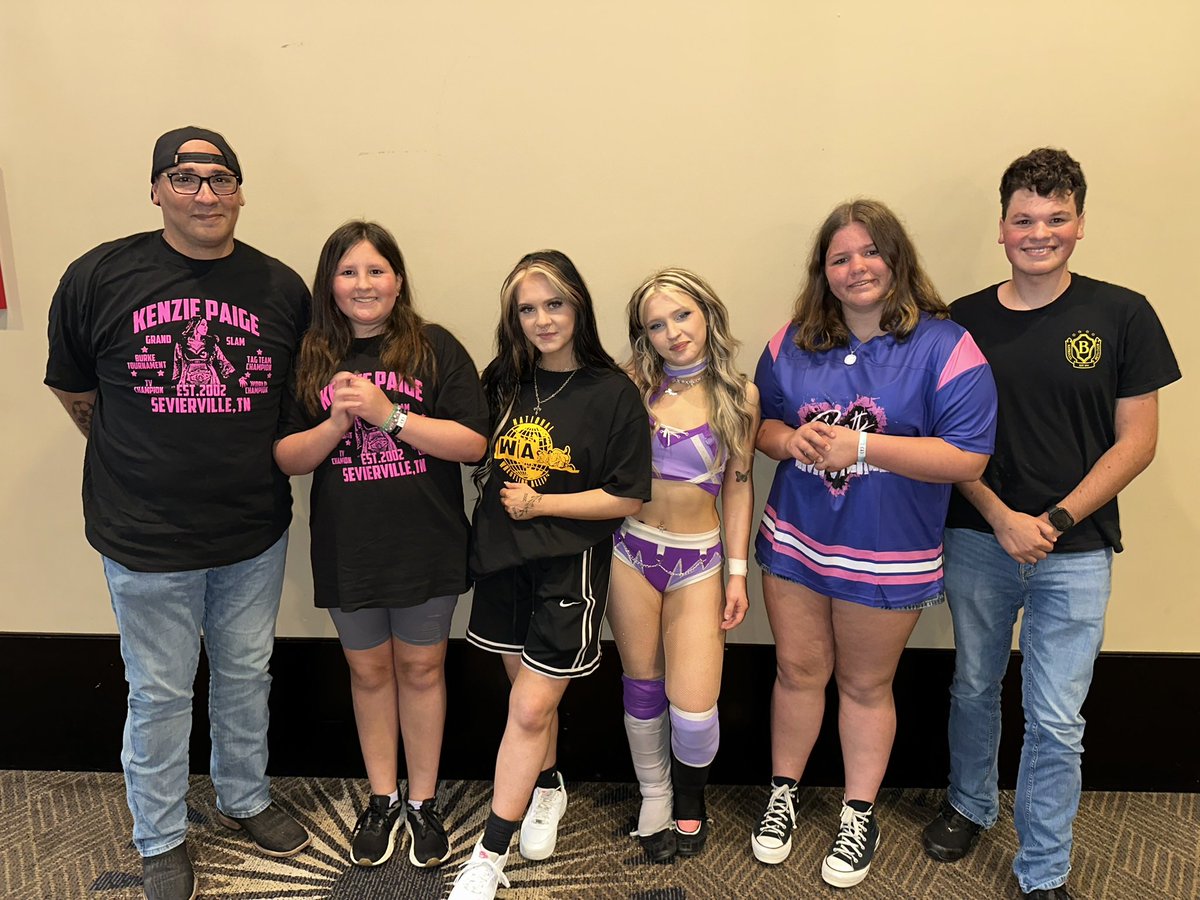 nwa's tweet photo. 𝙋𝙍𝙀𝙏𝙏𝙔 𝙀𝙈𝙋𝙊𝙒𝙀𝙍𝙀𝘿

@KenziePaige_1 and @KylieAlexxa were favorites at “NWA on Tour.” The sisters took photos with many young Pretty Empowered fans June 7 in Augusta, GA!

See Pretty Empowered in action on 𝙉𝙒𝘼 𝙋𝙊𝙒𝙀𝙍𝙍𝙍, Saturdays at 4PM ET / 3PM CT / 4PM PT on @WatchComet TV.