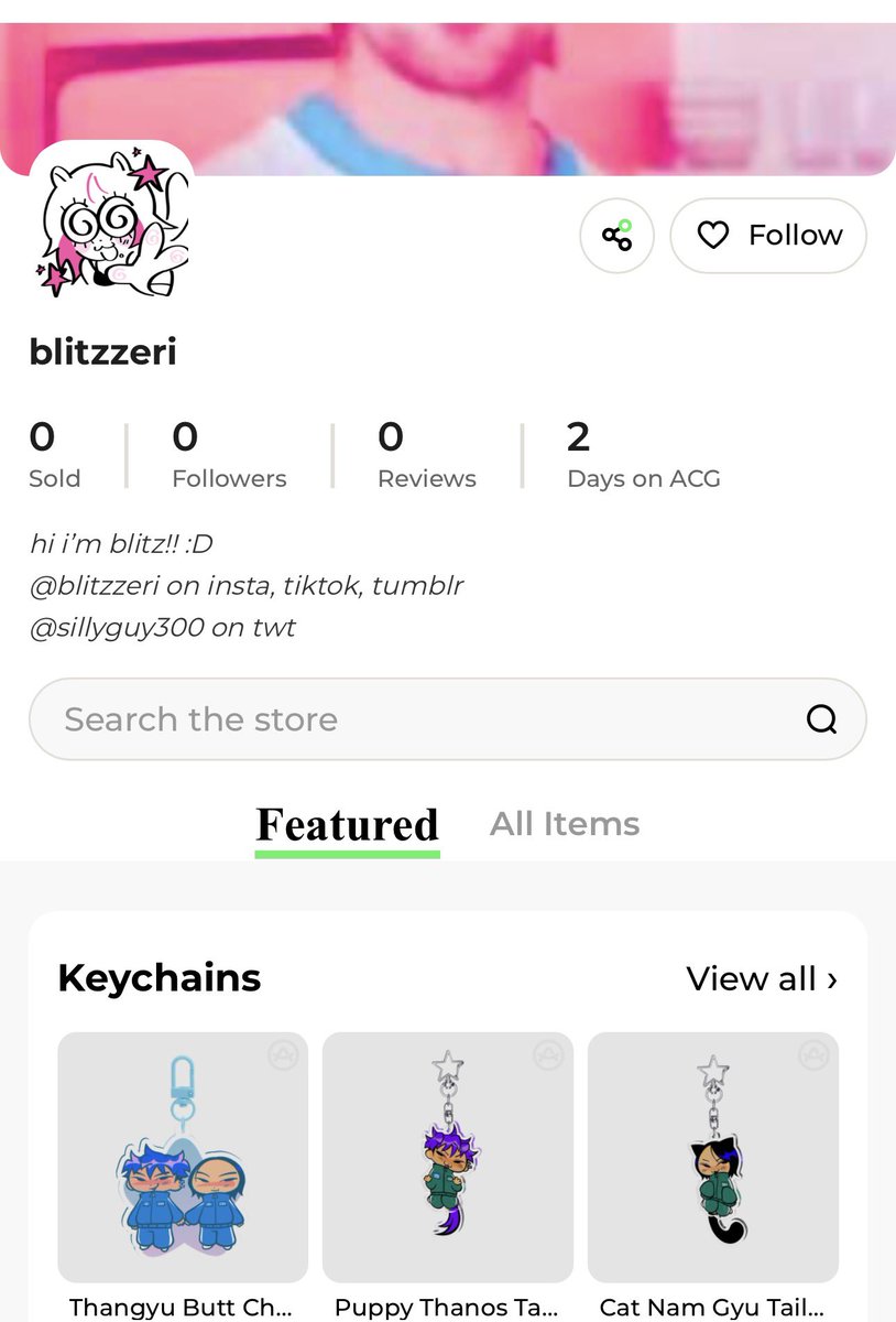 sillyguy300's tweet photo. just opened an acggoods shop!! i plan to only sell my items that i dont plan on restocking on etsy and will continue using etsy moving foreward until further notice!! its mostly squid game stuff so go check it out if interested :D

https://t.co/76ITPW9F3B https://t.co/ZNGPSKzvLl