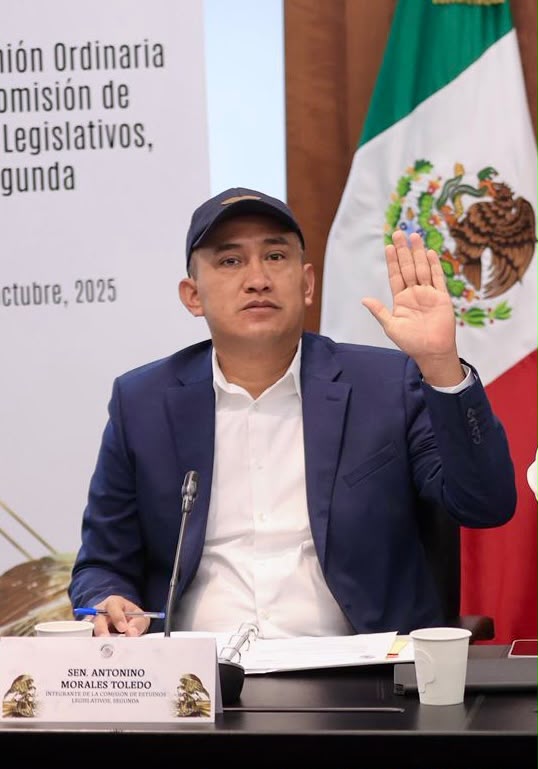 RCP_NoticiasSC's tweet photo. Al participar en los foros por la Defensa de la Soberanía Nacional, el senador oaxaqueño @Nino_Morales1 llamó al pueblo a mantenerse informado y a defender con unidad y convicción el futuro del país. #NinoMorales reiteró su respaldo a la Presidenta @Claudiashein https://t.co/QFHCIw6h8U