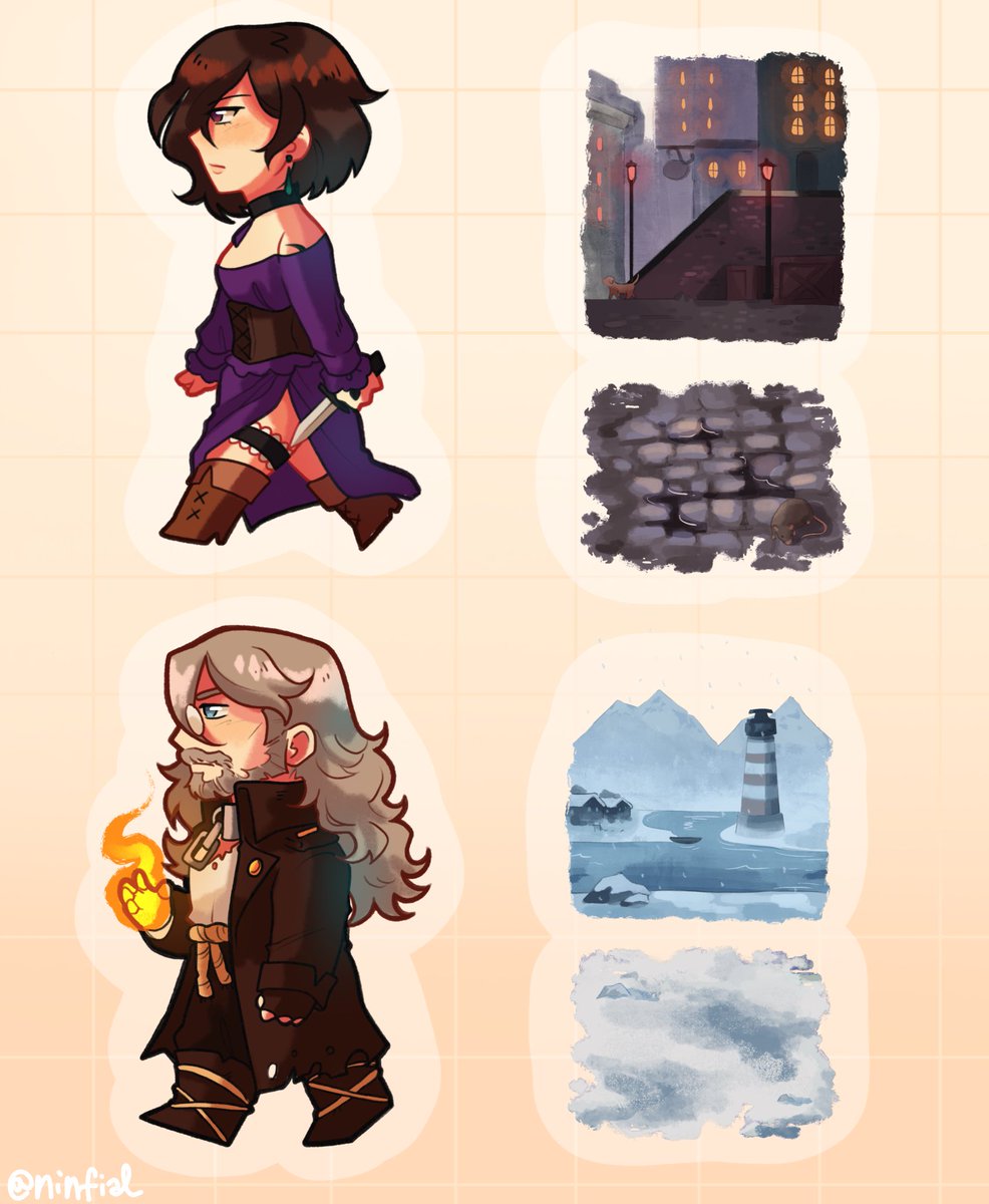 ninfial_'s tweet photo. The standees are all DONE!! 💚💚‼️ I tried my best to make all their heights as accurate as possible 💚 all travelers deserve love! 🥹
(Reminder that they’ll be available from July 1st!) https://t.co/eY7hb0Qg3Q