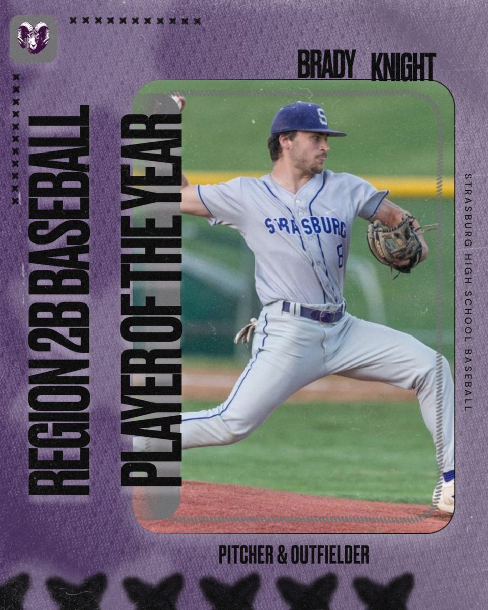 SHSRamathletics's tweet photo. Congrats to Brady Knight, 2026 Region 2B Baseball Player of the Year- Pitcher/Outfielder! #rampride https://t.co/lVyah8f6hj