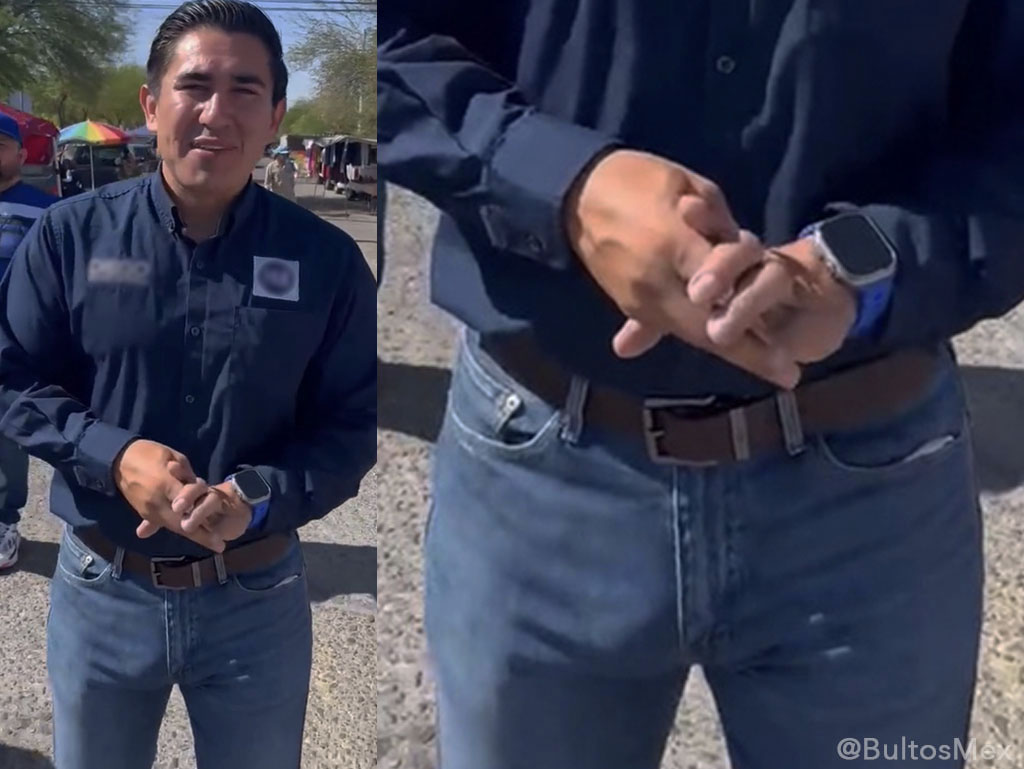 BultosMex's tweet photo. Siempre atentos a #diegoechevarria 🍆#bulto #bulge #jeansbulge #bulgeman #publicbulge https://t.co/08D9wQCp8v
