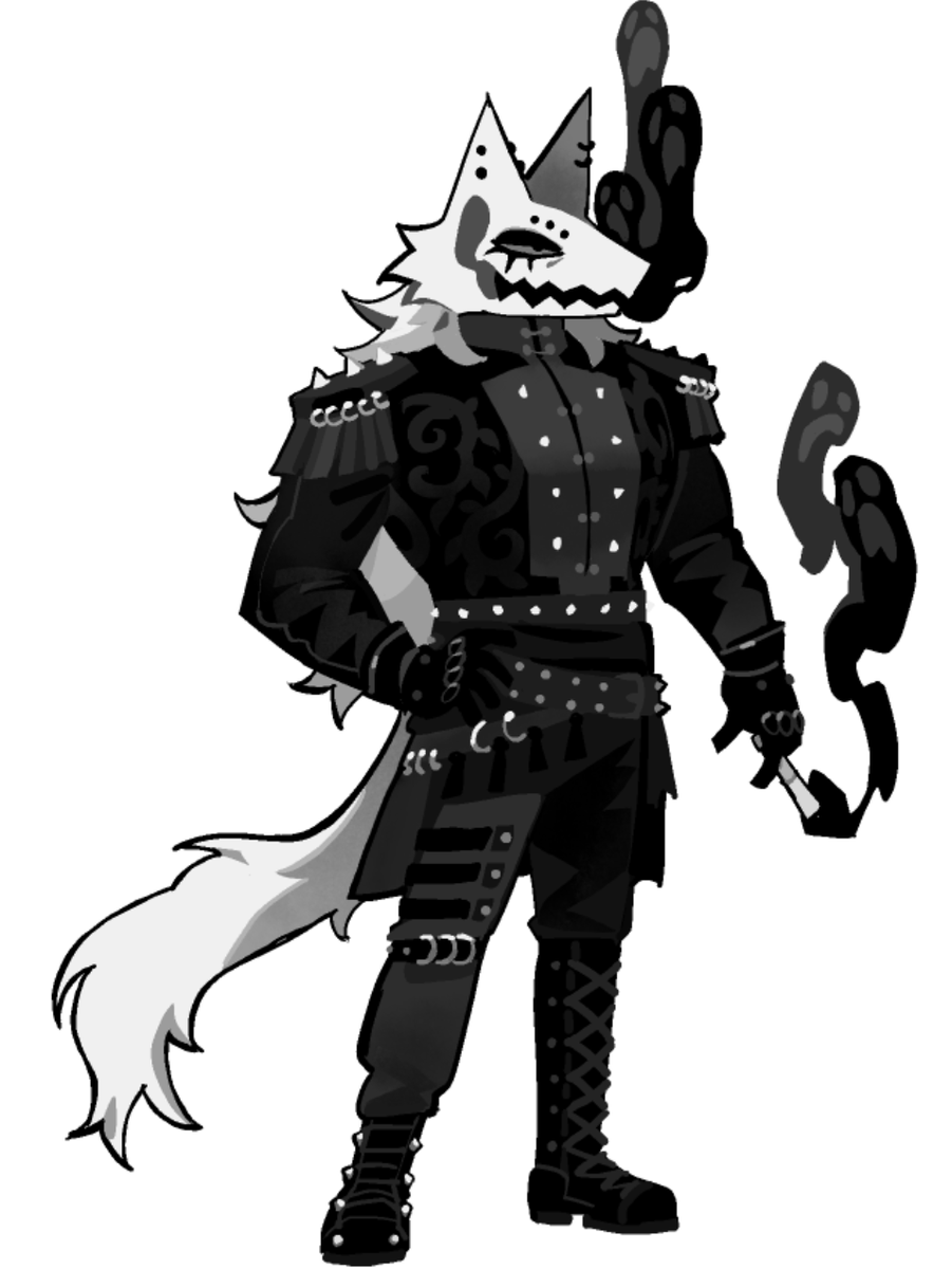 An0MaHous3's tweet photo. Gothic wolf or someyjng https://t.co/rBM8OjGUIQ