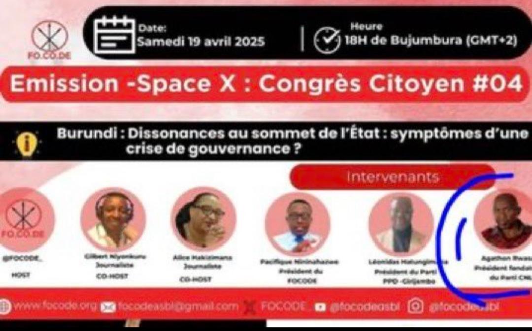 pacifiqueNdayi2's tweet photo. Peut on conclure que #Focode et #Nininahazwe sont obsédés par le #génocidaireRwasa? Alors quelle est la difference entre votre bien aimé et #Maxime ce patient dont la maladie vous préocupe? #gusengana abantu bibagira #imbunuza!! Vous vous trompez de cette crise nait de ces liasons secrètes autour du #projectRwasa! Ppur votre information, rien ne sera plus comme avant! L'alternative aux #genocidairesDD ne pas cette proposition belge dont la campaigne fut confié à #FocodeNininahazwe:
1. #FocodeNininahazwe est co-responsables des crimes commis en 2015
2. Vous mulptipliez les messages de soutiens , soit pour etre payé les miettes des fonds que #focode récolte de ses propres turbitudes , soit votre ignorance vous fait victimes mais à la fin: #igitiNtikigukoraMujisho2! @MaxNdayizeye