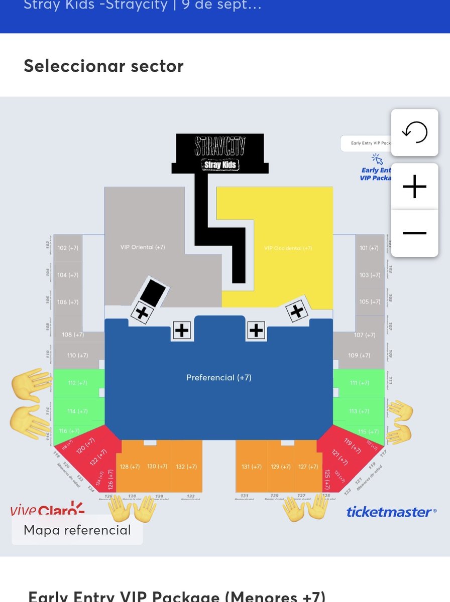 sk1zmid's tweet photo. Actualización del mapaaa, las zonas que señalo son las que tienen mayor disponibilidad, las demás solo tienen entre 1 a 12 asientos 🤓 

Yyyy porfa recuerden avisar que todavía hay entradas en tm, sin mentirles varias personas aún creen que está agotado 🙃🙃 https://t.co/FZ3Cs0WFhe