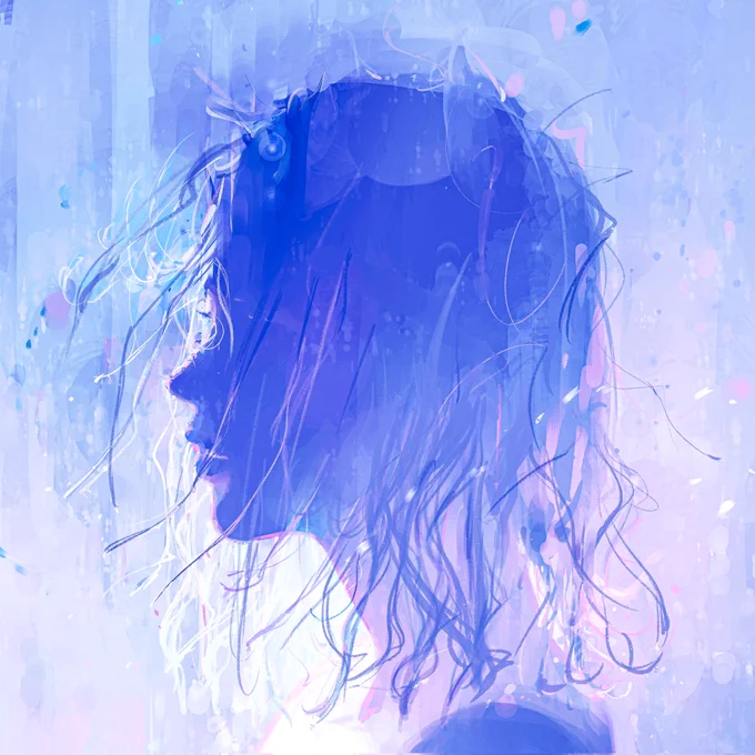 青