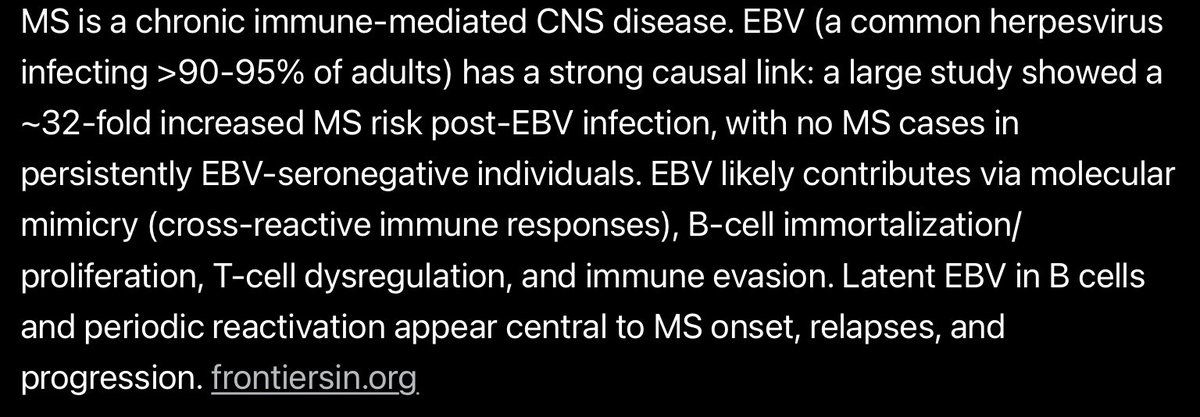 david_adams22's tweet photo. Potential MS treatments targeting Epstein-Barr Virus

https://t.co/TOOzn82fdU https://t.co/526i1foyKR
